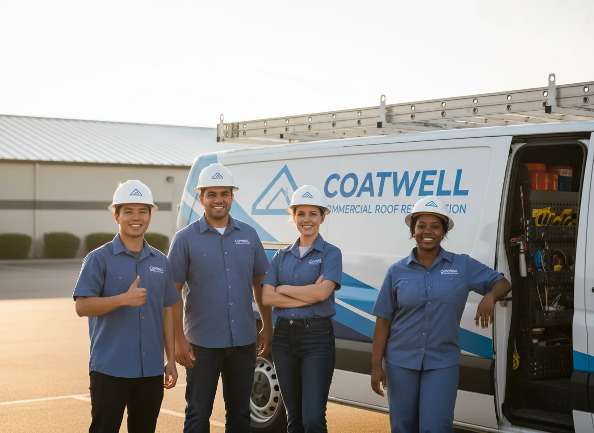 Commercial roof coating company in Lake City, KS